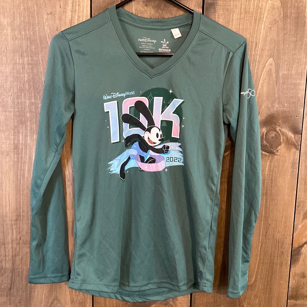 runDisney 2022 WDW 10k race shirt